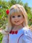 Preview: NEU: Coco von Monika Levenig - blond - 112 cm -